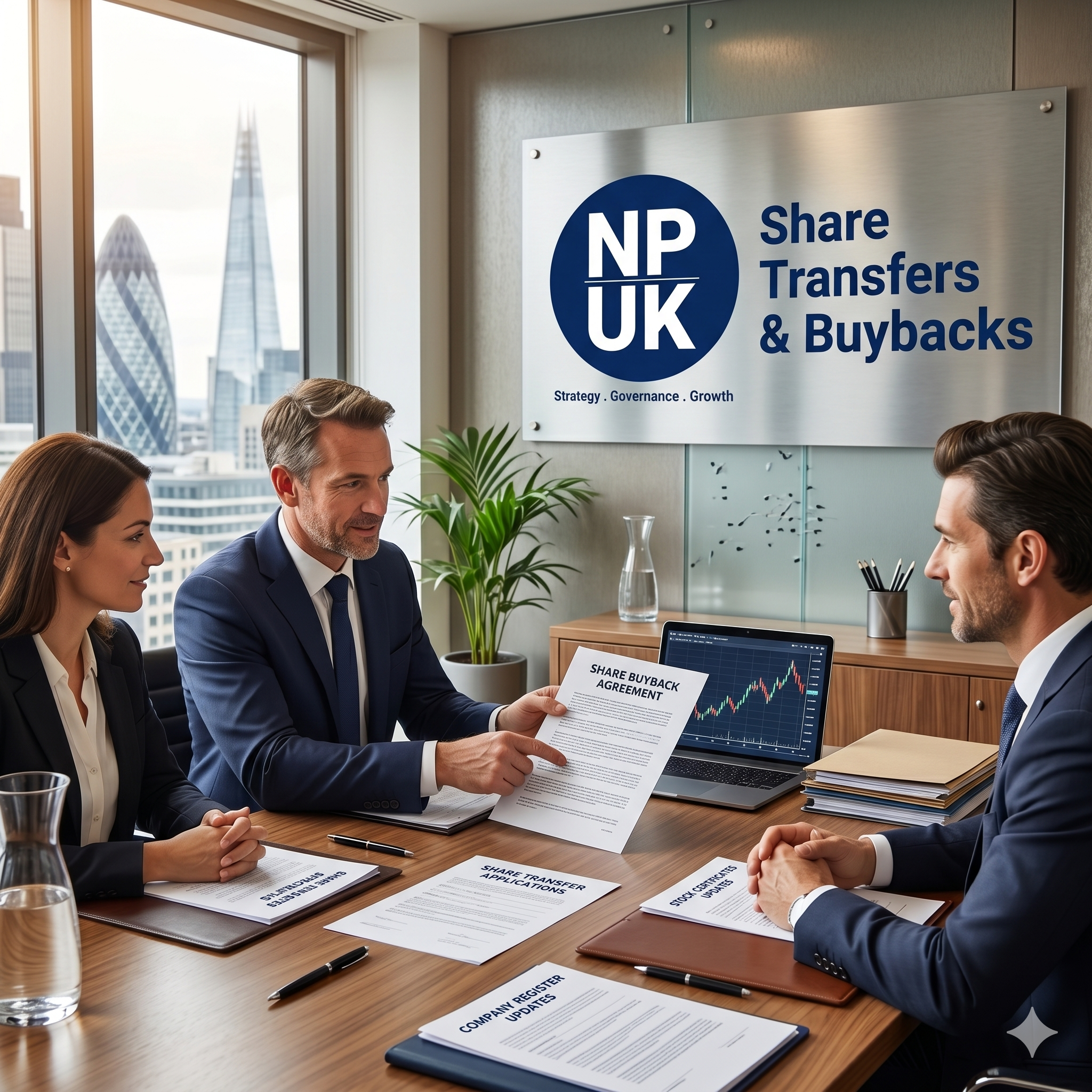 Share Transfers & Buybacks