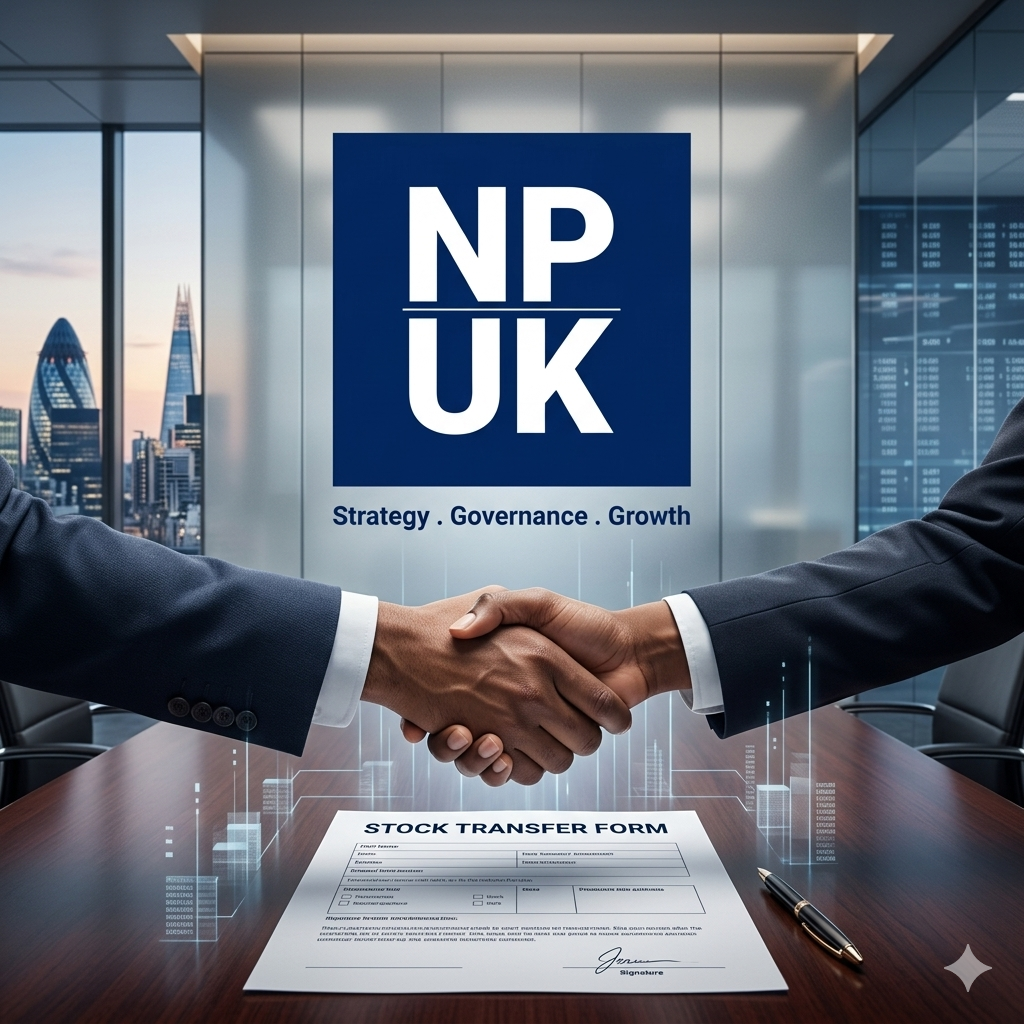 Stock transfer form